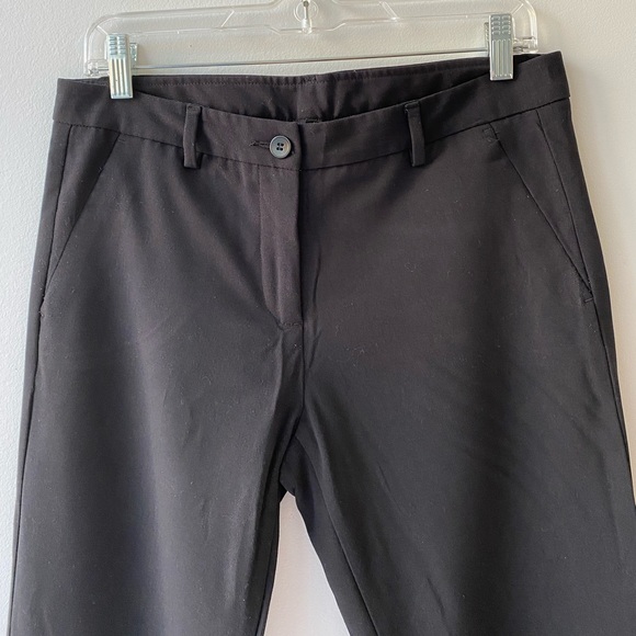Stile Benetton Black Dress Pants, Size M - Picture 3 of 9